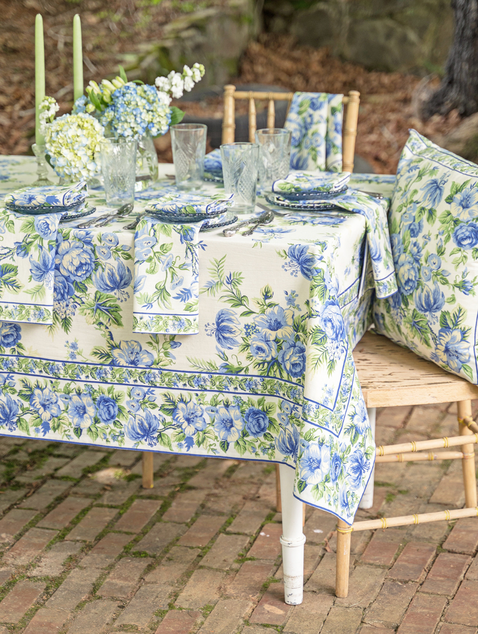 April Cornell Rosemary Ecru Tablecloth – Pandora's Santa Fe