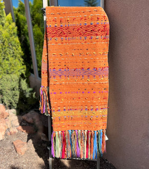 Gretel Underwood "Sarabanda" throw handmade in Santa Fe, NM