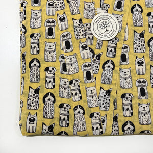 Doodle Dogs cotton robe by Mahogany