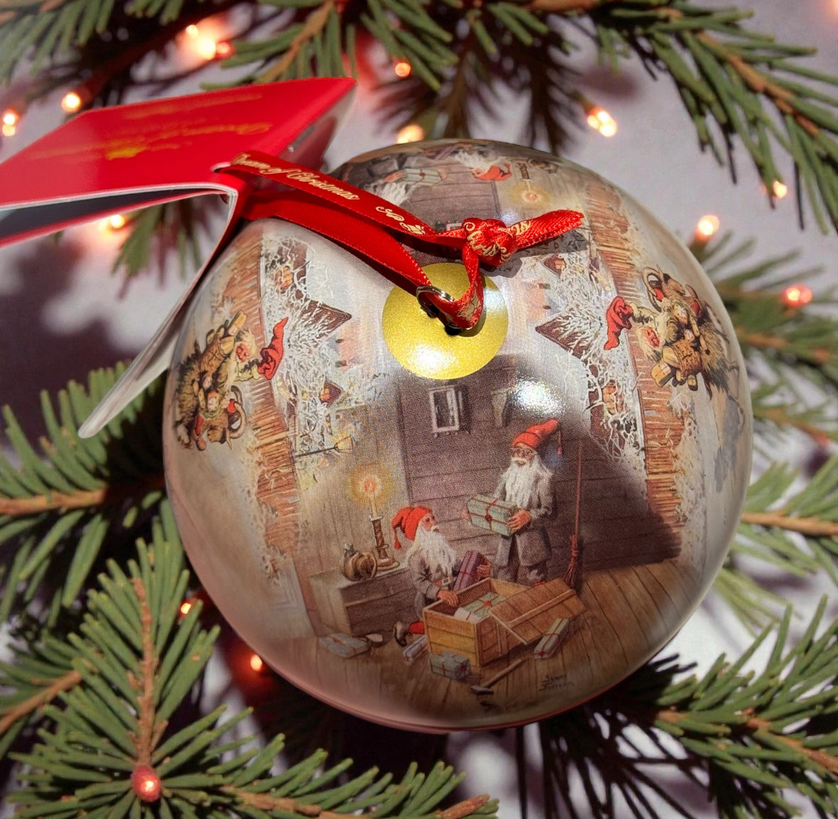 Dream of Christmas Swedish Caramel Truffles Ornament