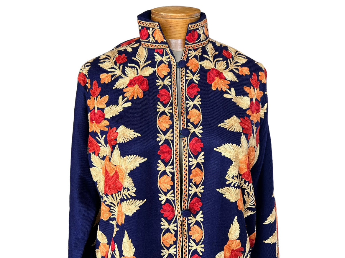 Handmade merino wool jacket from Kashmir K-1