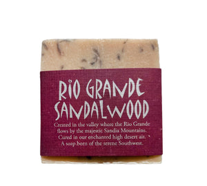 Rio Grande Sandalwood soap by Sandia Soap Company