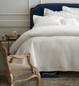 Juliet cotton coverlet by Peacock Alley