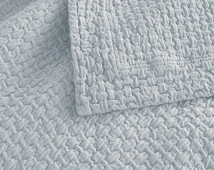 Juliet cotton coverlet by Peacock Alley