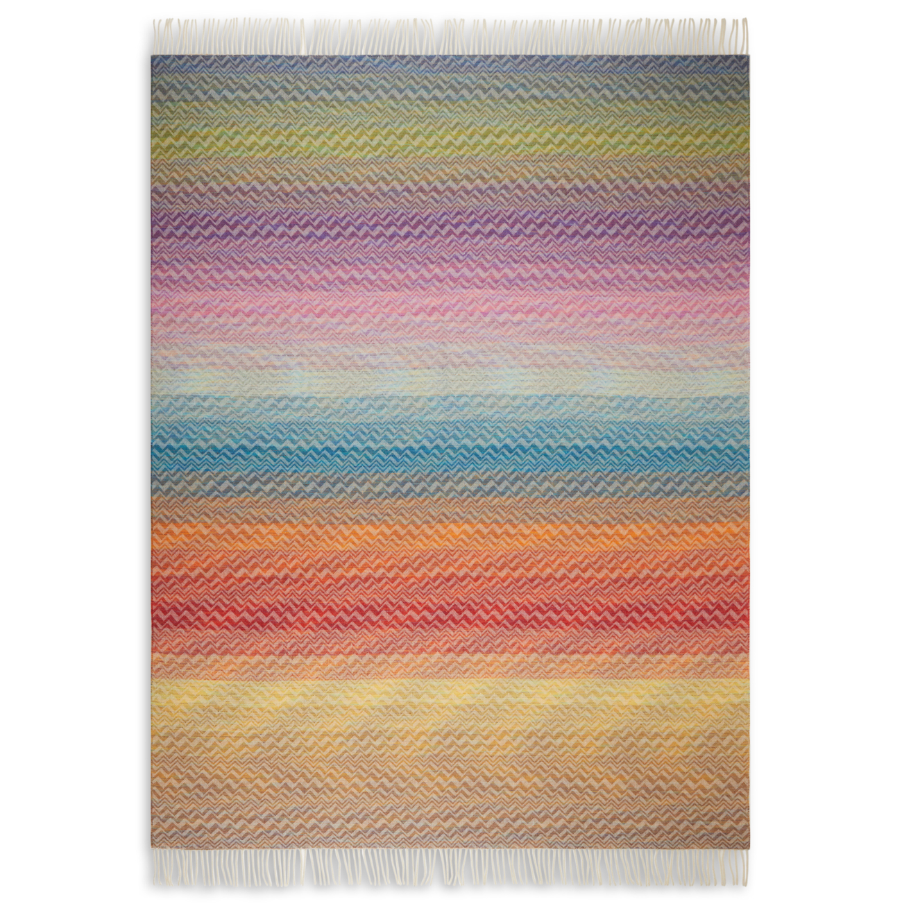 Bastien 100 wool throw by Missoni Home