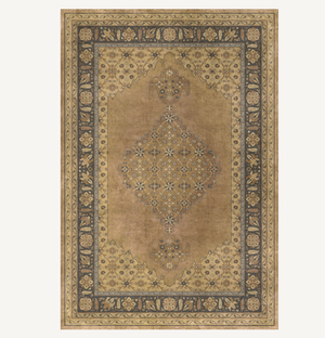 Vinyl Floorcloth Mat Vintage Agra Jahan by Spicher & Company