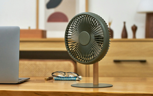 Portable & Detachable Desk Fan/Light by Ginko