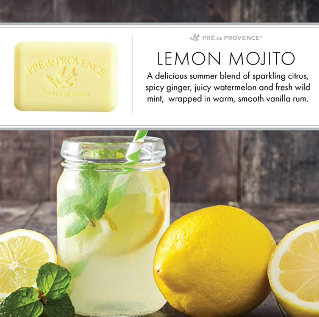 Sweet Lemon soap bar by Pré de Provence