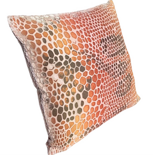 Kevin O'Brien Snakeskin Sunstone pillows