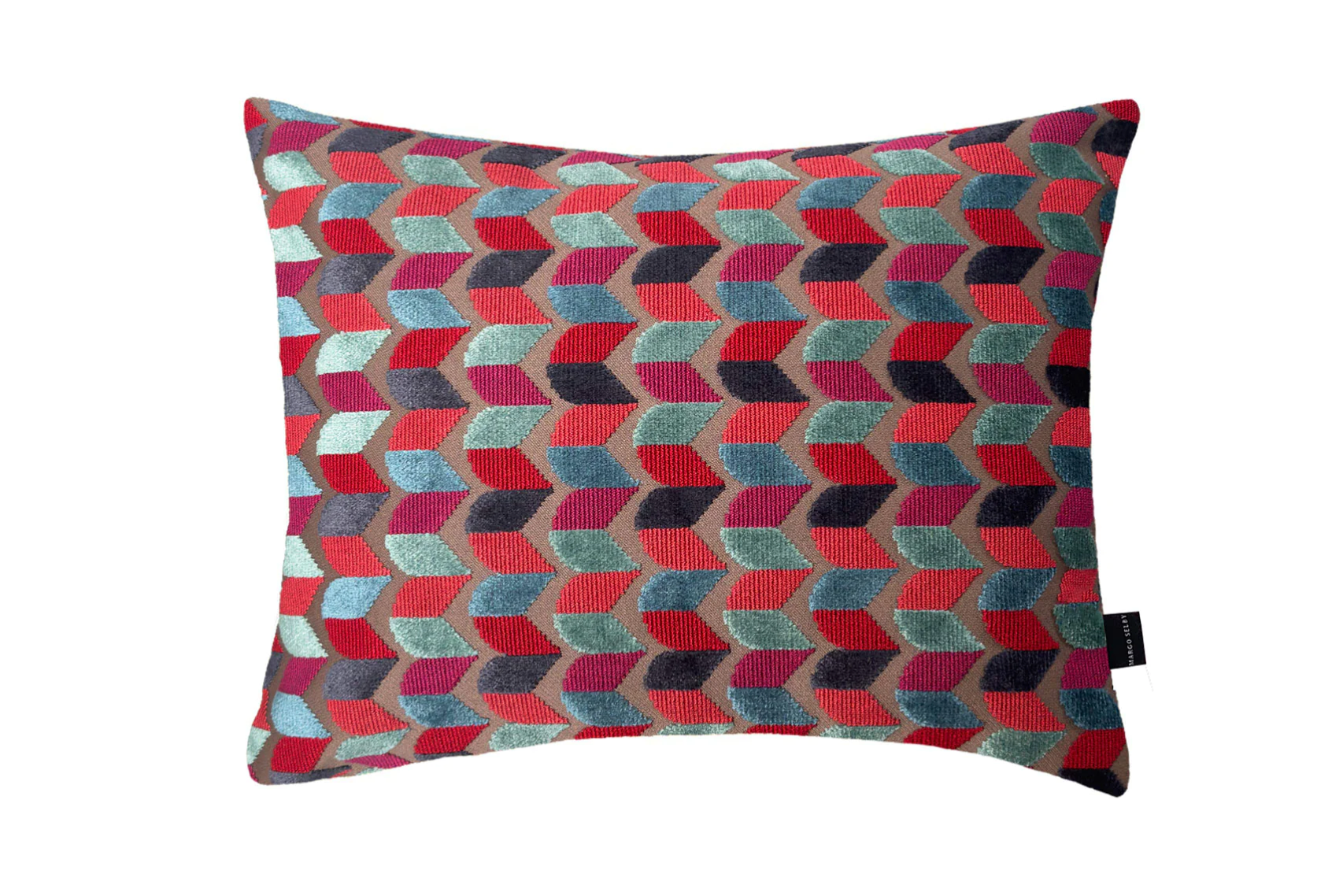 Basie Cherry pillow by Margo Selby