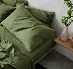 Forest linen sheet set by Cultiver