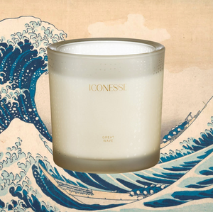 Great Wave candle by Iconesse