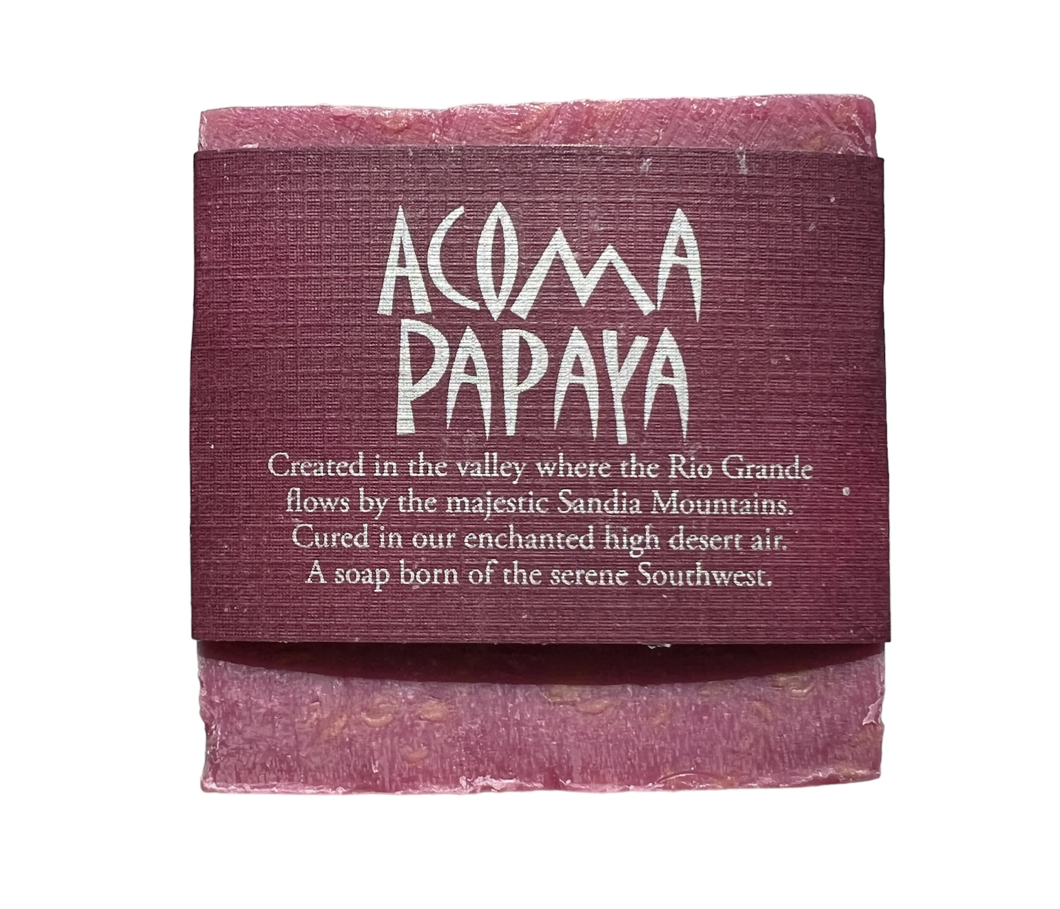 Acoma Papaya soap by Sandia Soap Company
