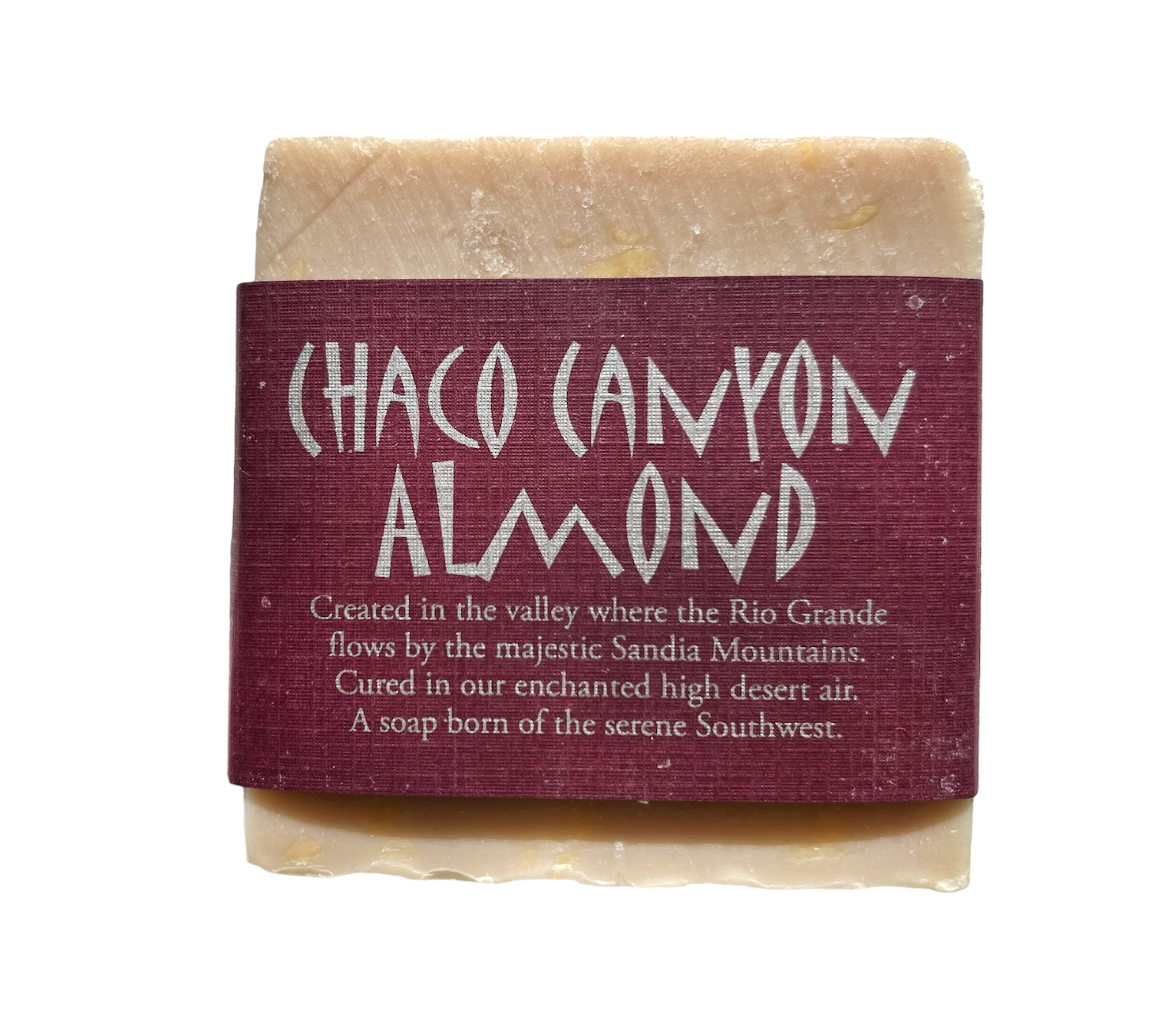 Chaco Canyon Almond soap by Sandia Soap Company