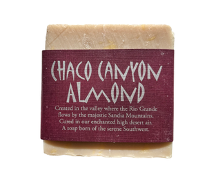Chaco Canyon Almond soap by Sandia Soap Company