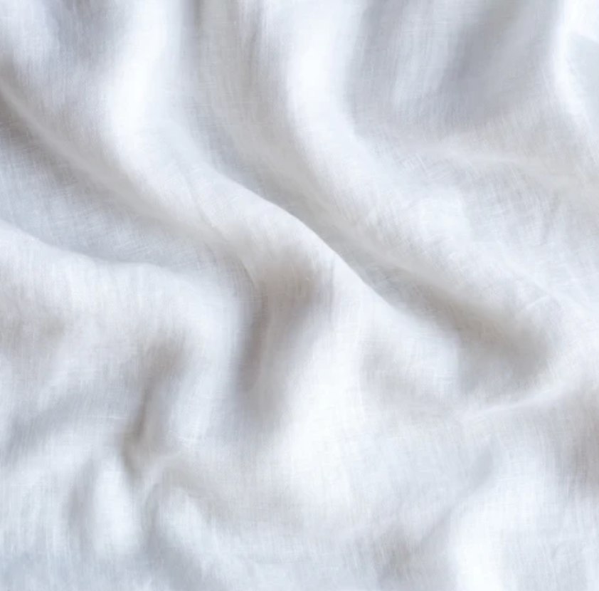 Linen Whisper White pillowcases by Bella Notte