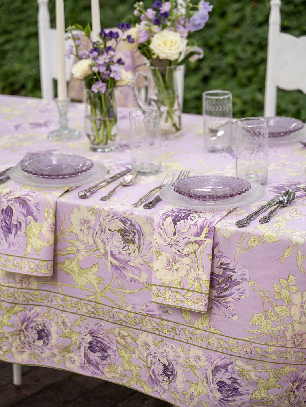 April Cornell English Garden outdoor tablecloths – Pandora's