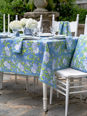 April Cornell Sacha Blue Tablecloth