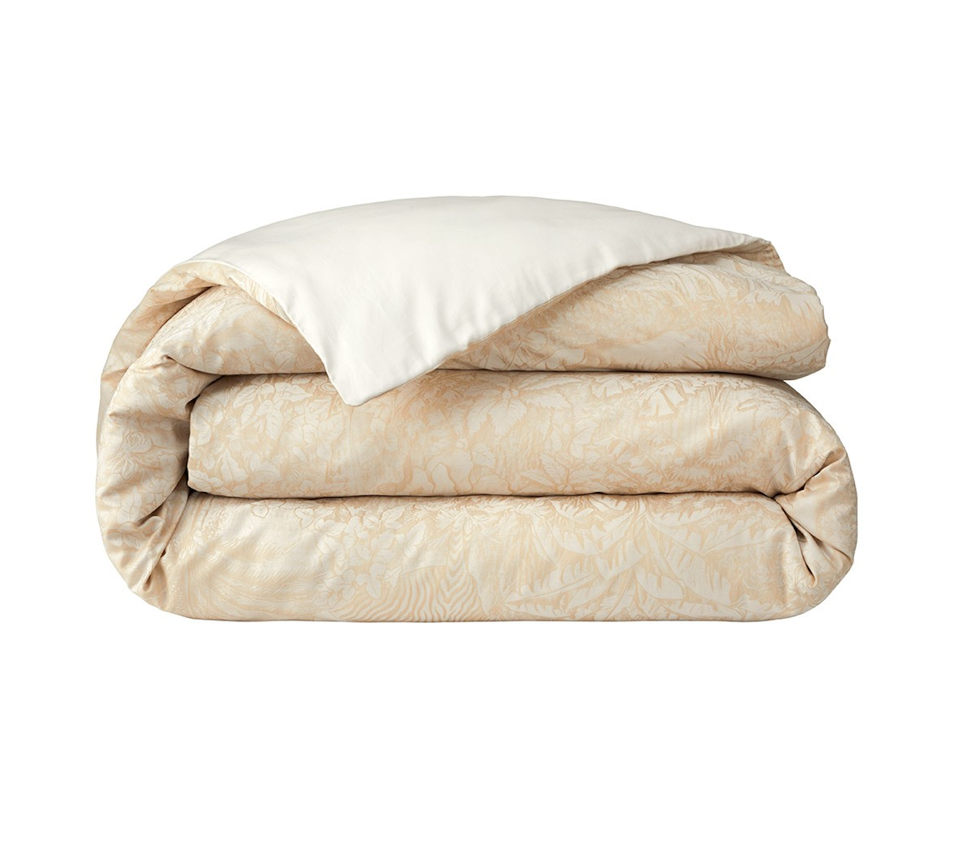 Faune organic cotton duvet cover & shams by Yves Delorme