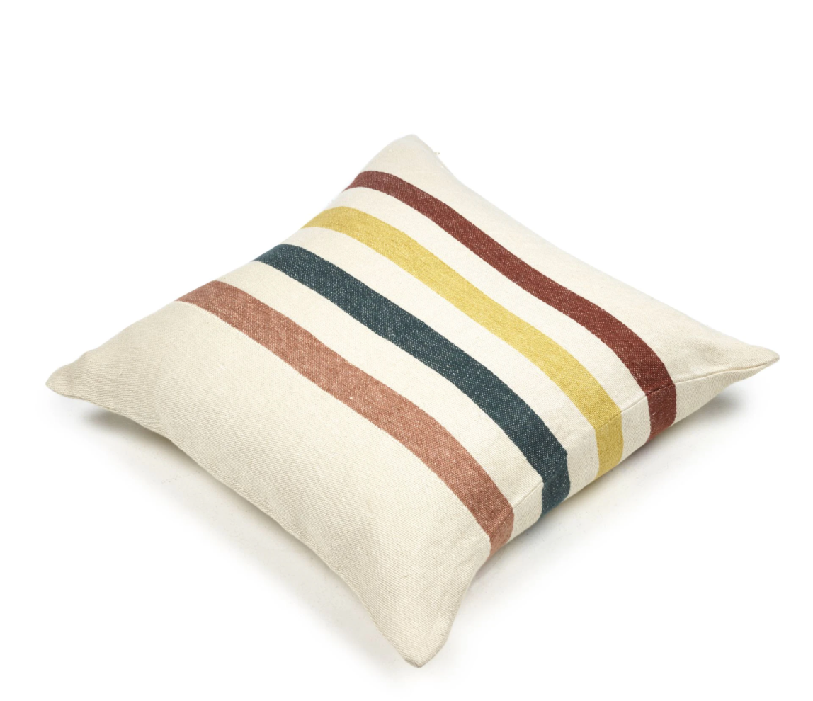 Lake Stripe pillow cover by Libeco