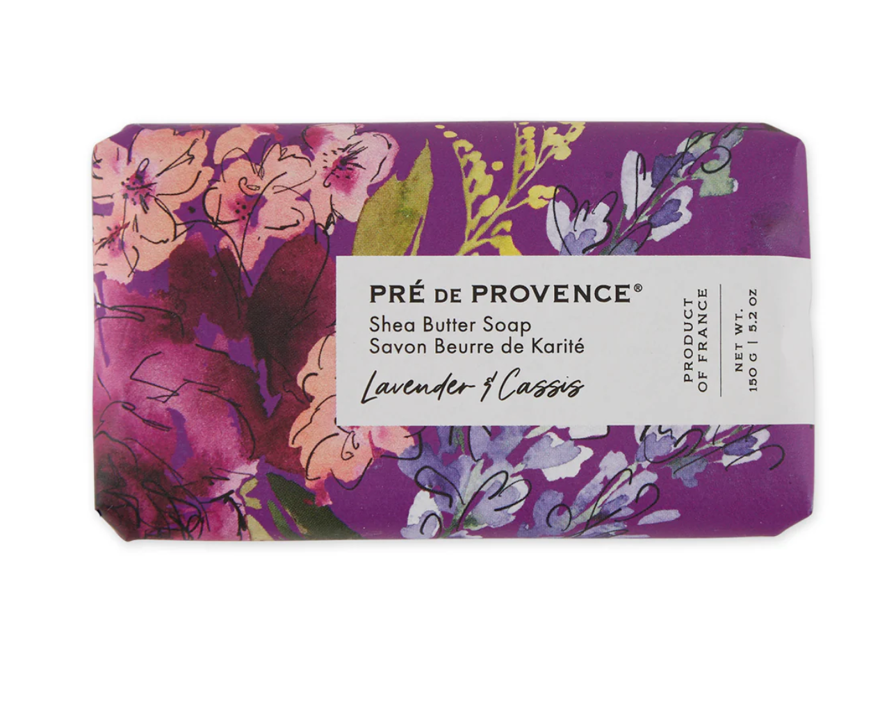 Lavender & Cassis soap bar by Pré de Provence