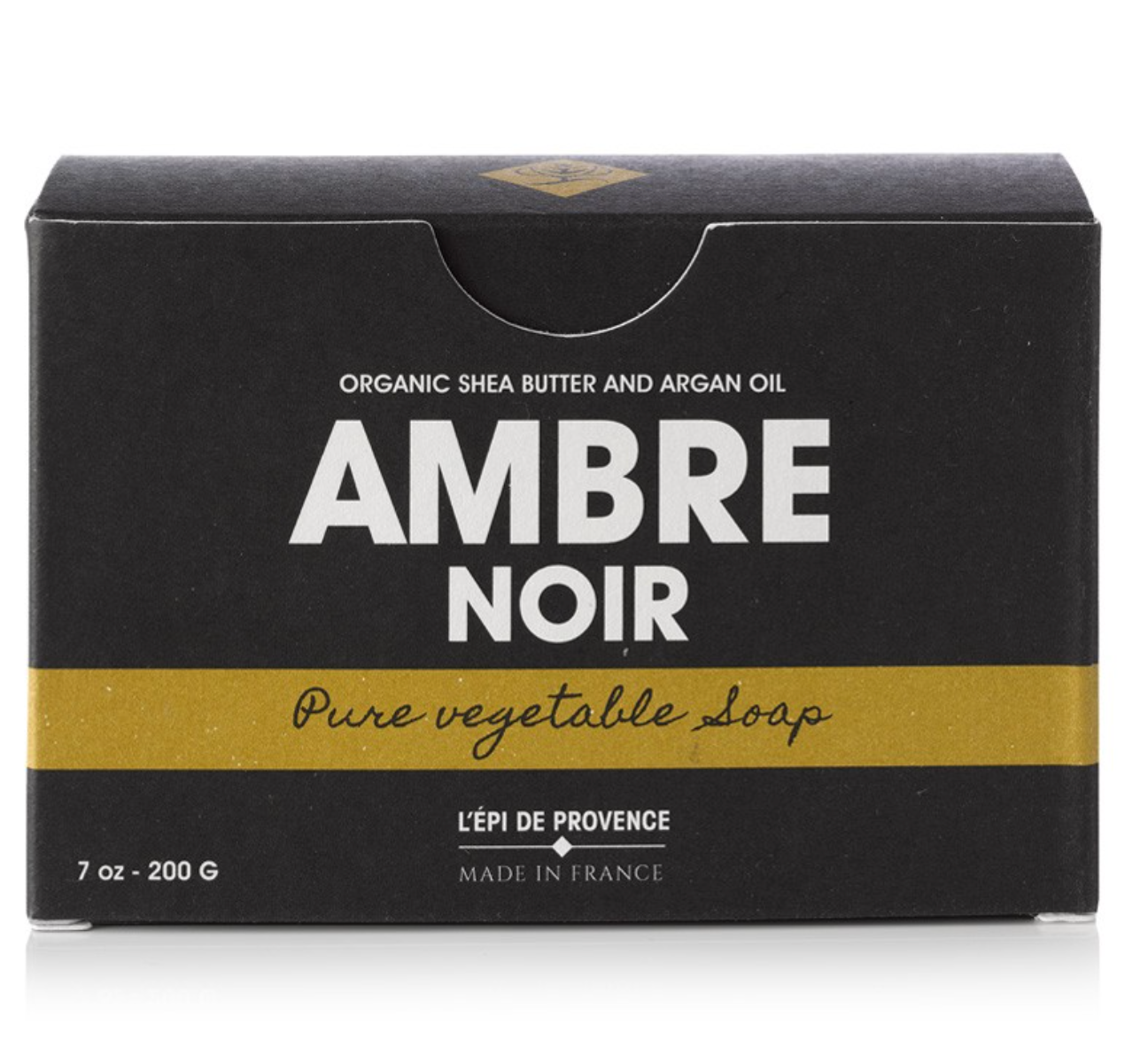 Ambre Noir bar soap by Echo France