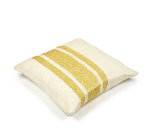 Mustard pillow cover by Libeco