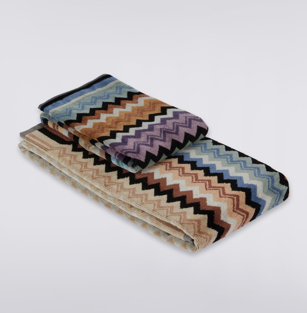 MISSONI パフケット 140x200cm 毛布 Missoni Home zigzag-pattern MISSONI パフケット 140x200cm 毛布 Missoni Home zigzag-pattern