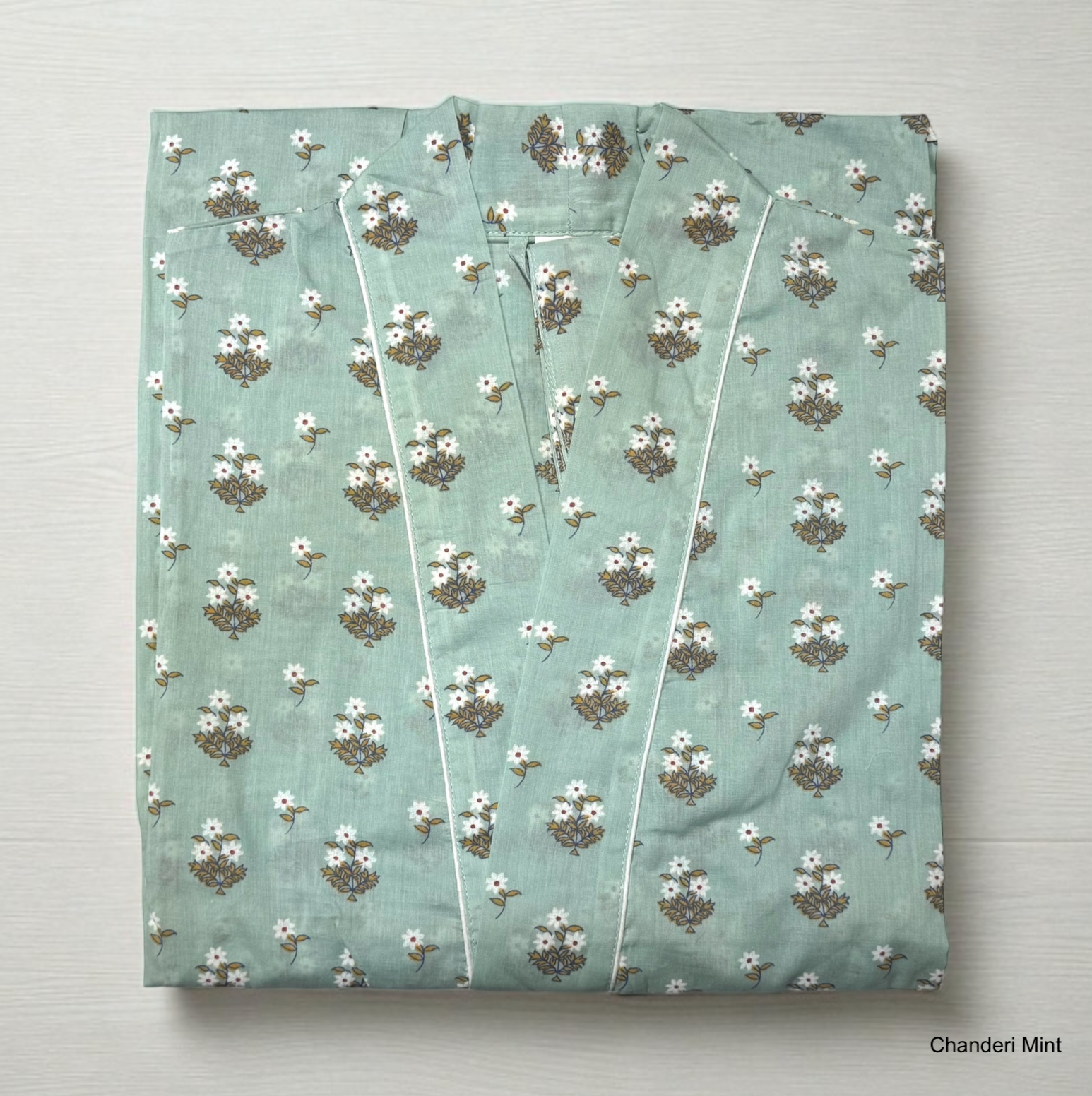 100% Organdy lightweight cotton robes by Handprint