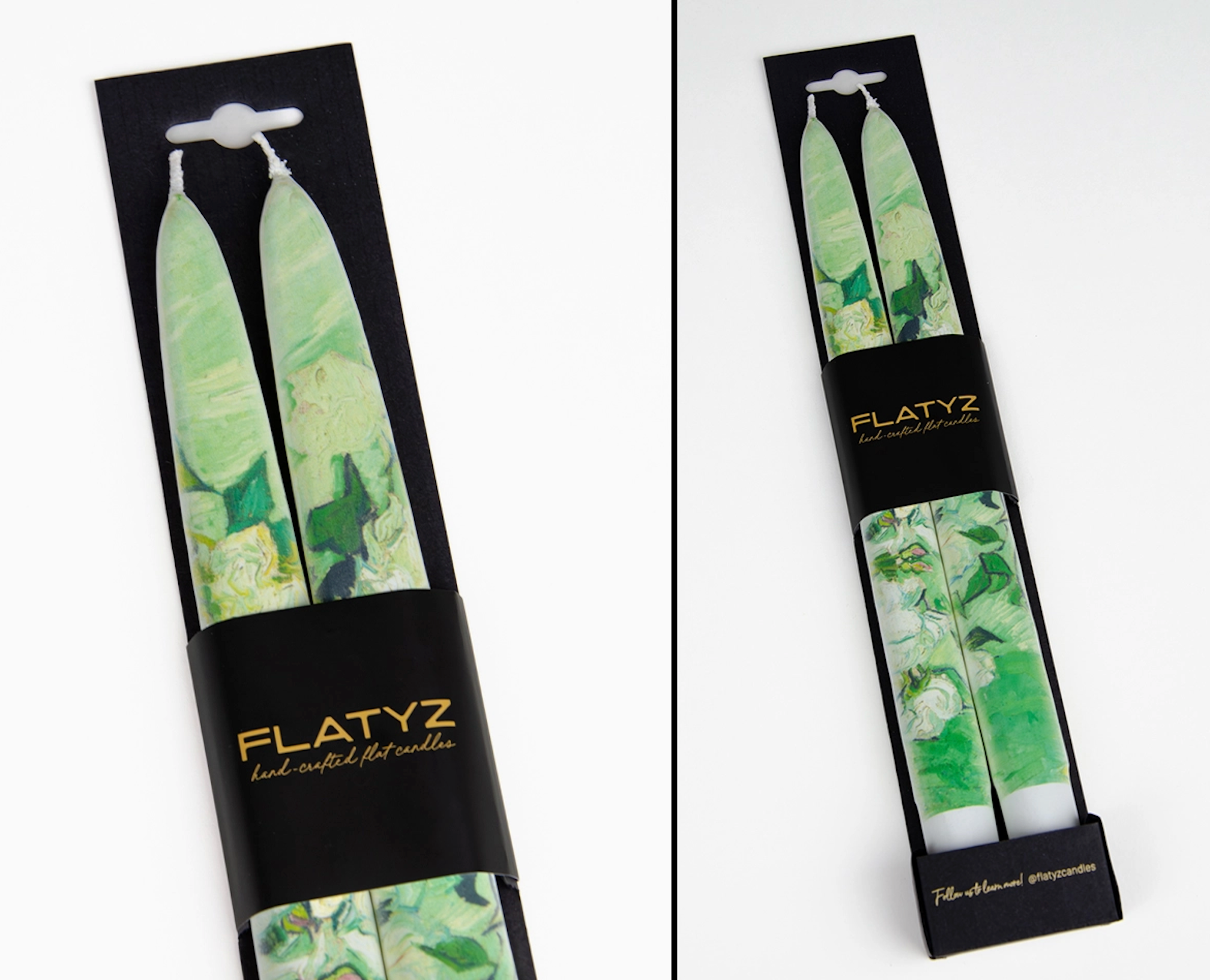 Van Gogh Still Life Taper Candles Set