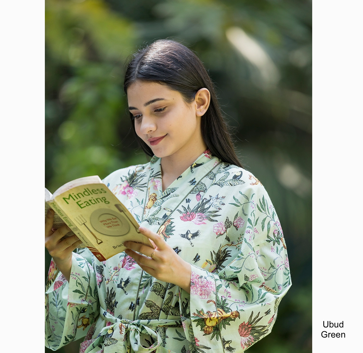 100% Organdy lightweight cotton robes by Handprint