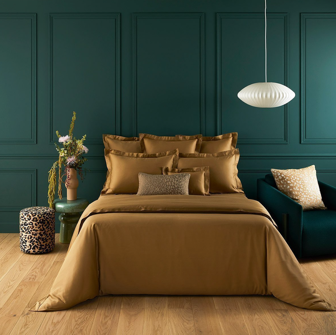 Triomphe bed collection by Yves Delorme