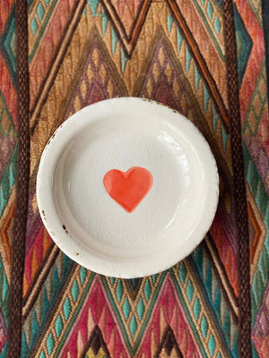 Ceramic Heart dishes
