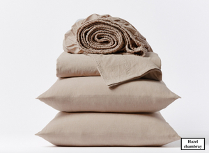 Crinkled 220tc Organic Cotton Percale Sheet Sets by Coyuchi