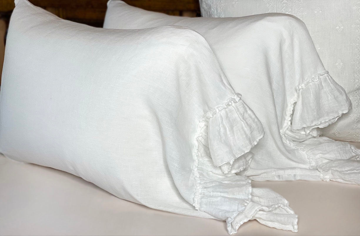 Bella Notte Linen Whisper Pillowcases