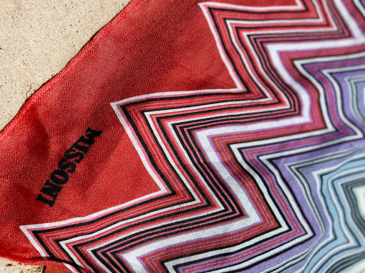 Missoni Home Telemaco linen beach towels