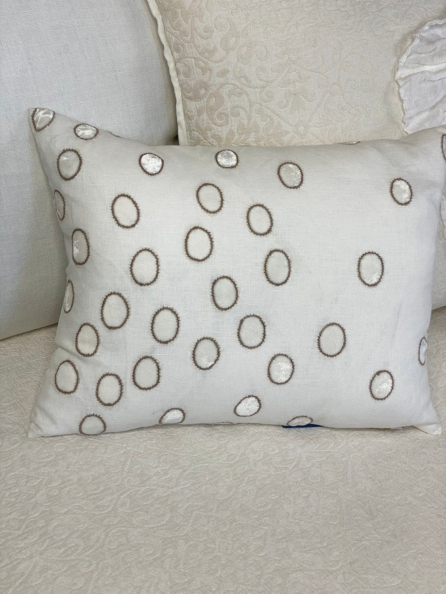 Kevin O'Brien Oval Latte Pillows