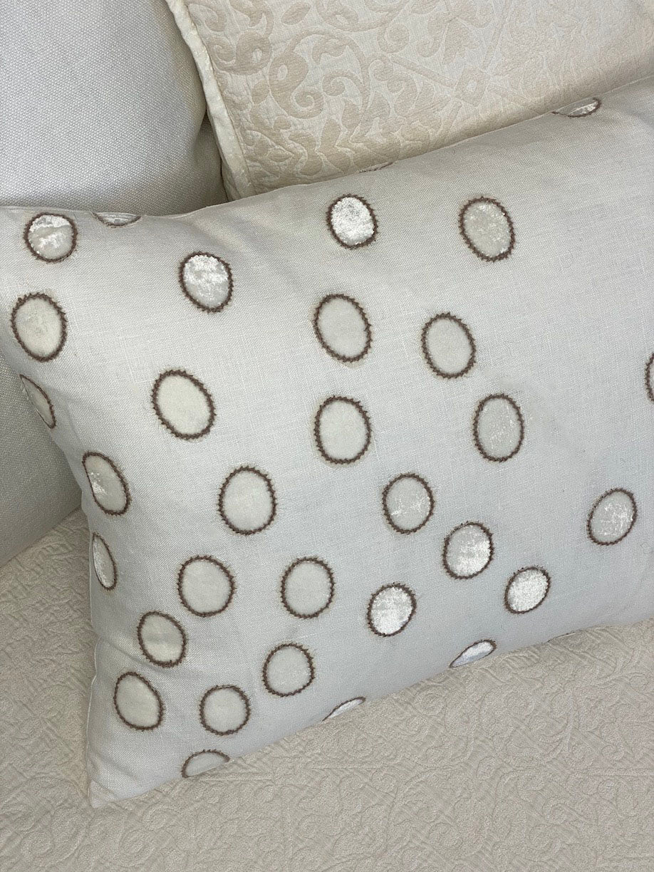 Kevin O'Brien Oval Latte Pillows
