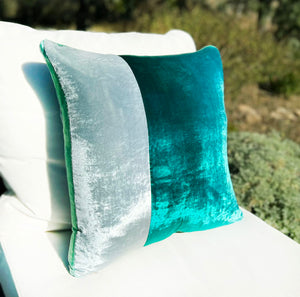 Kevin O'Brien Color Block Pacific pillows