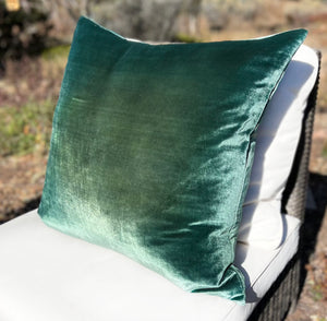 Kevin O'Brien Ombre Evergreen Pillows