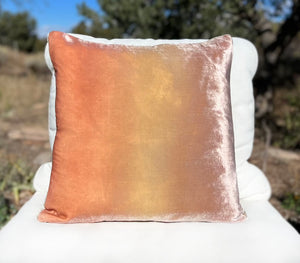 Kevin O'Brien Color Block Sunstone  pillows