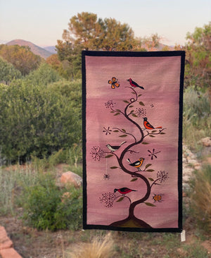 Sergio Martinez "Paradise Tree" rug (3'3"x5'9")