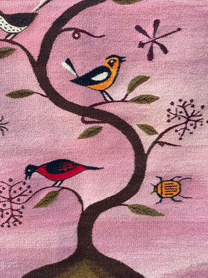 Sergio Martinez "Paradise Tree" rug (3'3"x5'9")