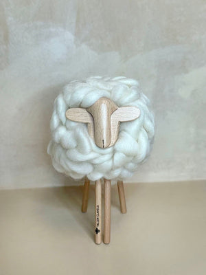 Sheep with wool top handmade in Uruguay