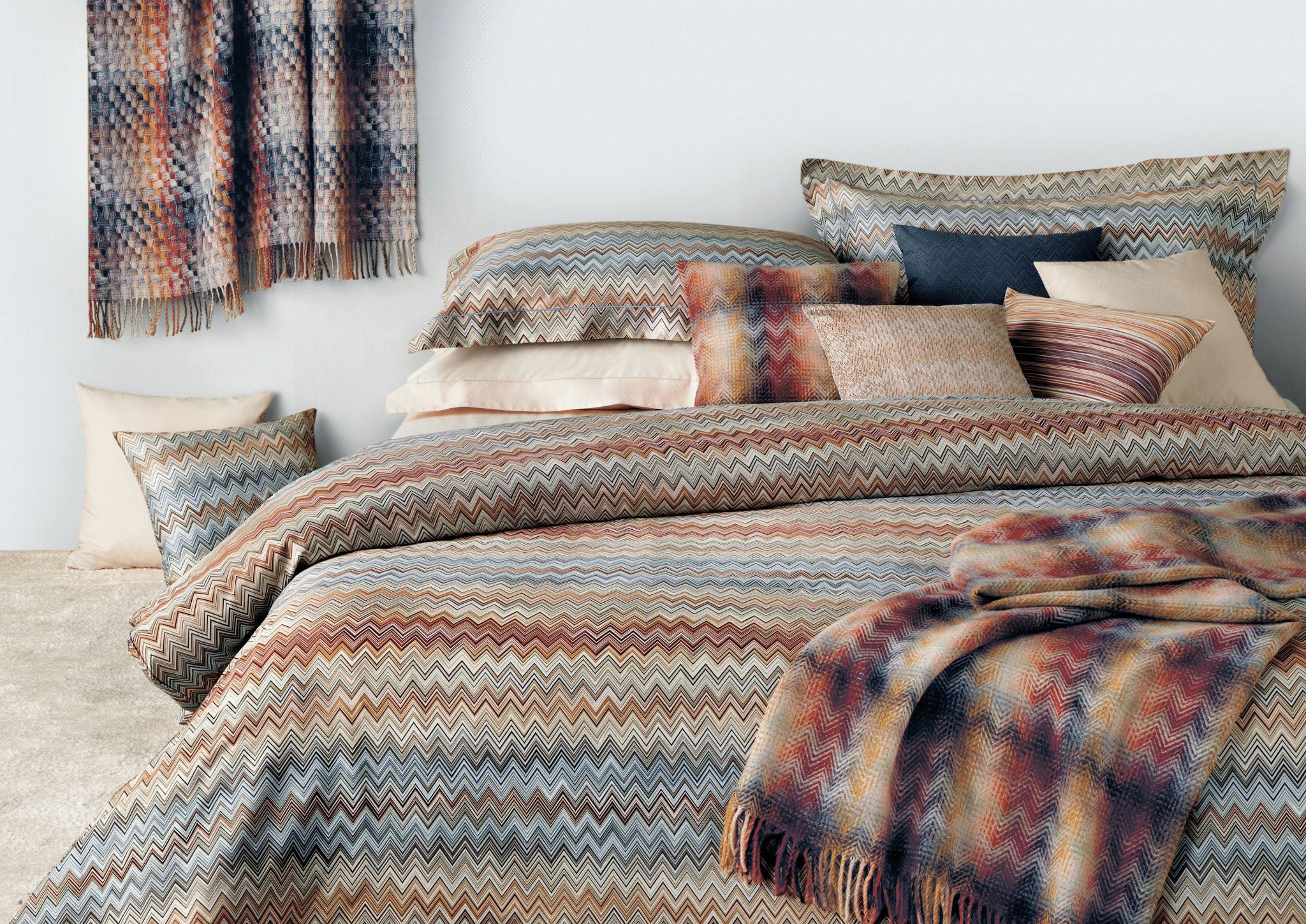 John 160 sheets and duvet covers by Missoni Home