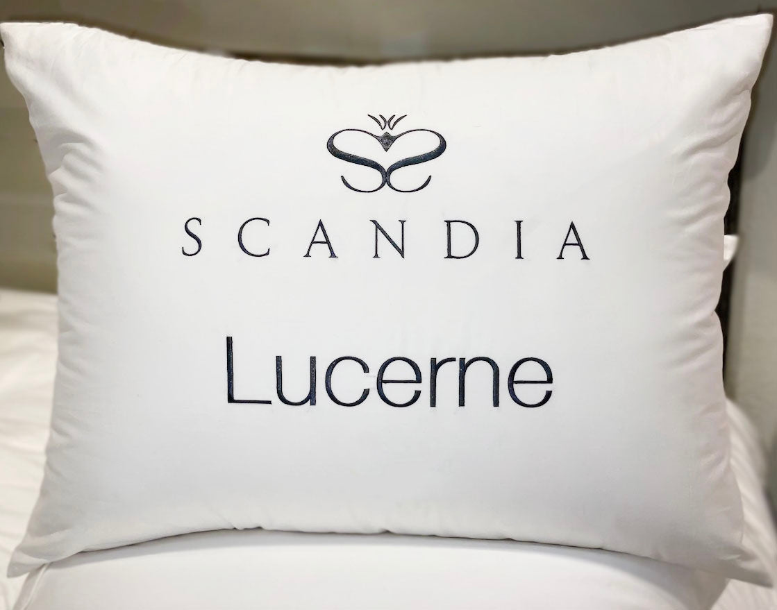 Scandia Lucerne Hungarian White Goose Down Pillow