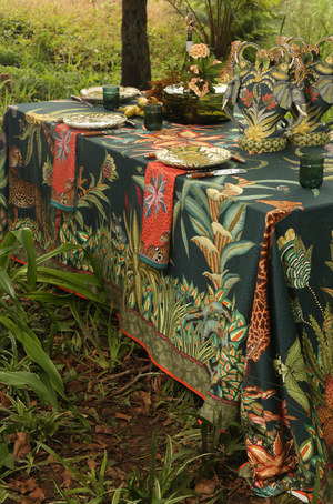 Ardmore Sabie Delta tablecloths from South Africa