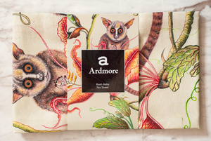 Ardmore Bush Baby Parakeet tea towels