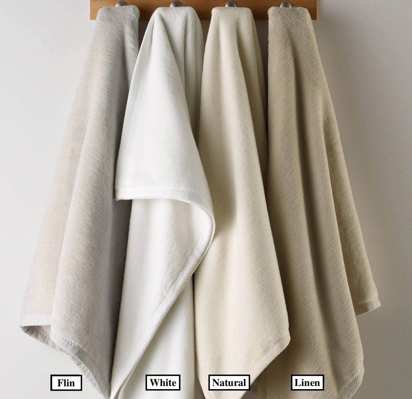 All Seasons cotton blankets by Peacock Alley