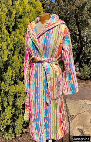 Josephine cotton bathrobe by Missoni Home